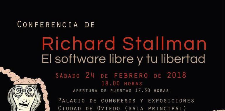 Conferencia de Richard Stallman el 24 en Oviedo