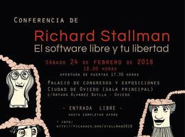 Conferencia de Richard Stallman el 24 en Oviedo