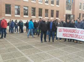 Los trabajadores de la Asturleonesa debaten la continuidad de la huelga
