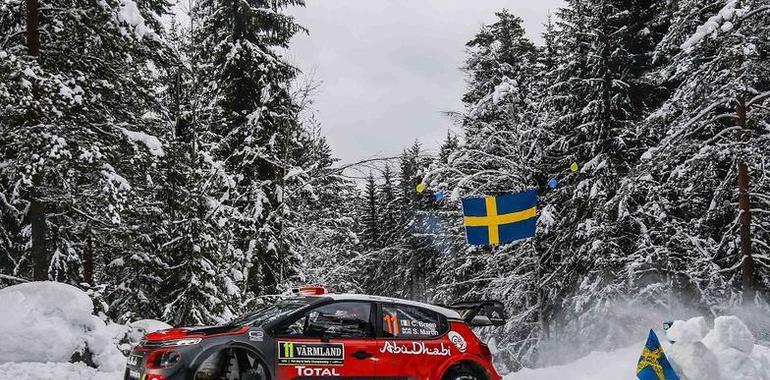 Citroen Racing  en el Rally de Suecia 