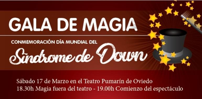 Magia solidaria en Oviedo por el Día Mundial del Síndrome de Down