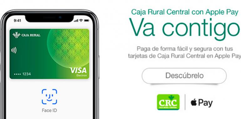 Caja Rural de Asturias lanza Apple Pay