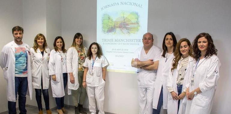 La enfermería del HUCA triunfa en el congreso nacional con su sistema de triaje Manchester 