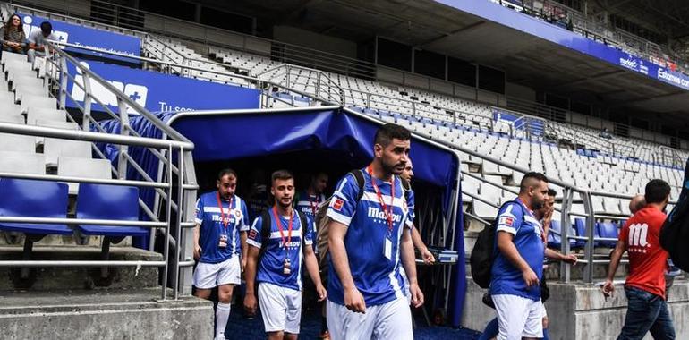 480 aficionados del Oviedo cumplirán el martes un sueño: jugar en el Carlos Tartiere