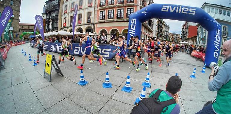 Éxito rotundo del Campeonato de España de Duatlón en Avilés, con una gran participación y un ambiente espectacular en las pruebas de Grupos de Edad