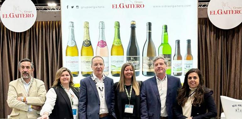 El Grupo El Gaitero conquista Salón Gourmets con su amplia gama de sidras, vinos y alimentos preparados