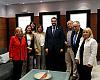 Adrián Barbón se reúne con los presidentes de cuatro centros asturianos de Argentina para abordar iniciativas y proyectos