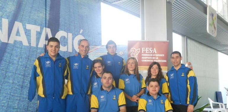 Asturias logra 18 medallas en el Campeonato de España de Natación Adaptada