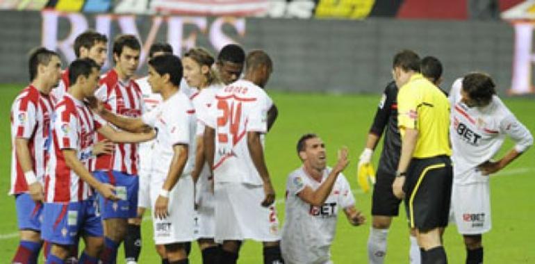 Antiviolencia multa al utillero del Sevilla por agredir a un aficionado del Sporting