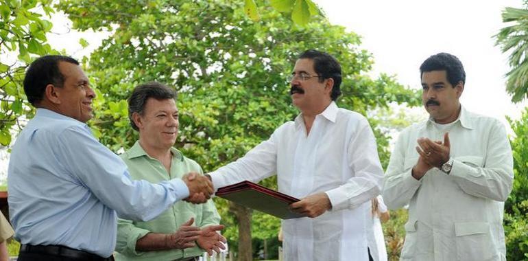 Santos espera que el acuerdo de Cartagena permita pronto regreso de Honduras a la OEA  