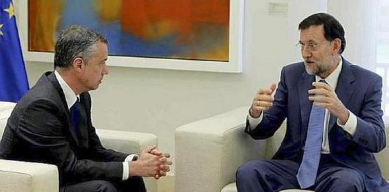 Urkullu ofrece a Rajoy un pacto de Estado contra la crisis 