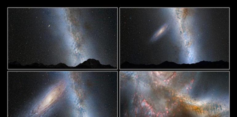 Lucha de titanes entre la Vía Láctea y la galaxia de Andrómeda