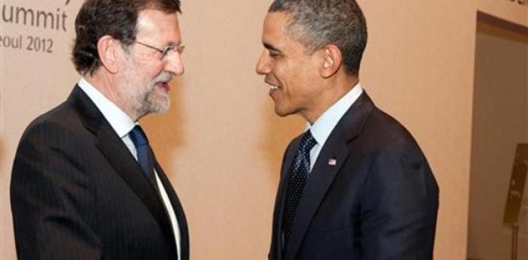 Rajoy analiza en conversación telefónica con Obama la situación económica en España