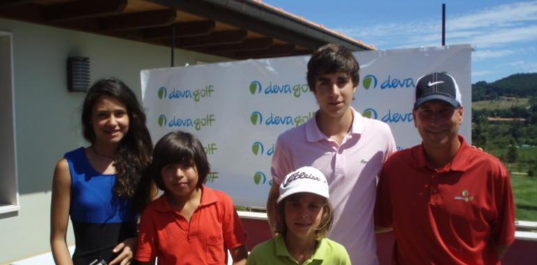 Ganadores del torneo Sub 21 disputado en el Golf Deva de Gijón