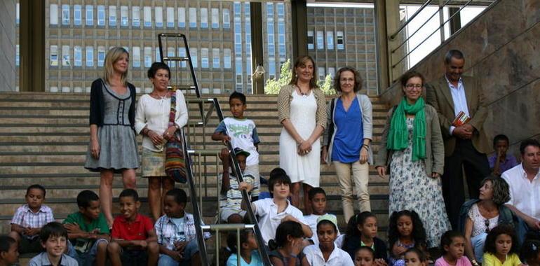 Finaliza la estancia de los 300 niños y niñas saharauis acogidos por familias asturianas