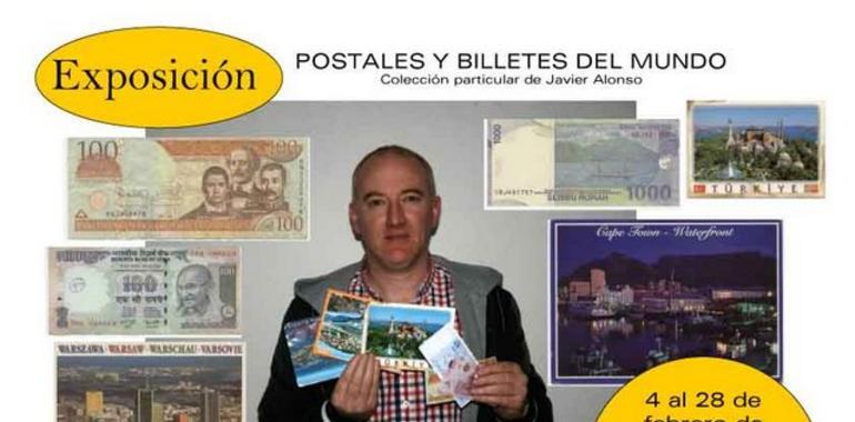 Exposición en Grado sobre Billetes y Postales del Mundo