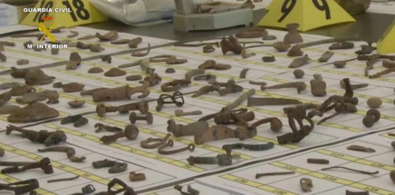 La Guardia Civil recupera más de 4.000 piezas arqueológicas del periodo celtíbero