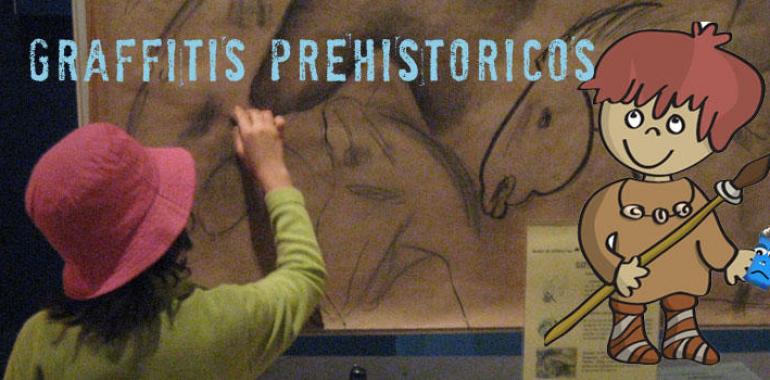 Descubre los primeros grafiteros en el Parque de la Prehistoria de Teverga