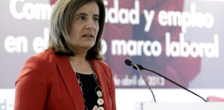 Fátima Báñez destaca que la reforma laboral facilita la negociación de convenios colectivos