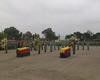 Cruz del Mérito Militar con distintito amarillo a los legionarios fallecidos en Viator