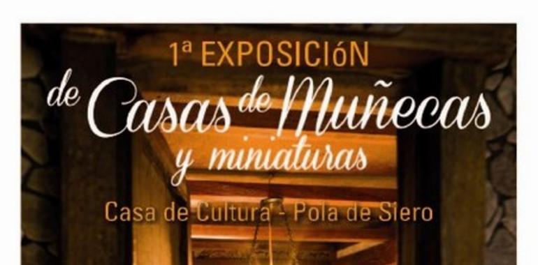 Exposición de Casas de Muñecas y Miniaturas en la Casa de Cultura de Siero