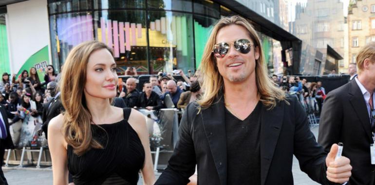 Brad Pitt y Angelina Jolie, premiere en Londres de 