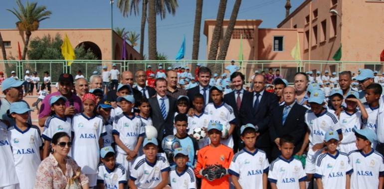 ALSA colaborará con la escuela sociodeportiva de la Fundación Realmadrid en Marrakech