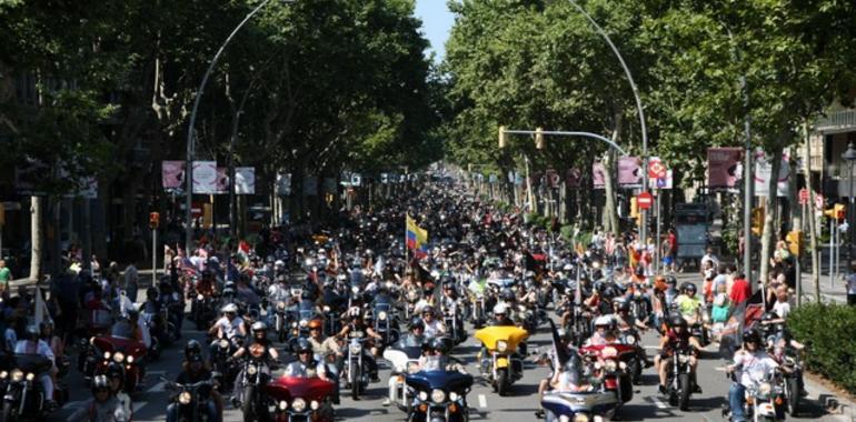Récord histórico en el desfile Harley-Davidson® en Barcelona con 16.000 motos de todo el mundo