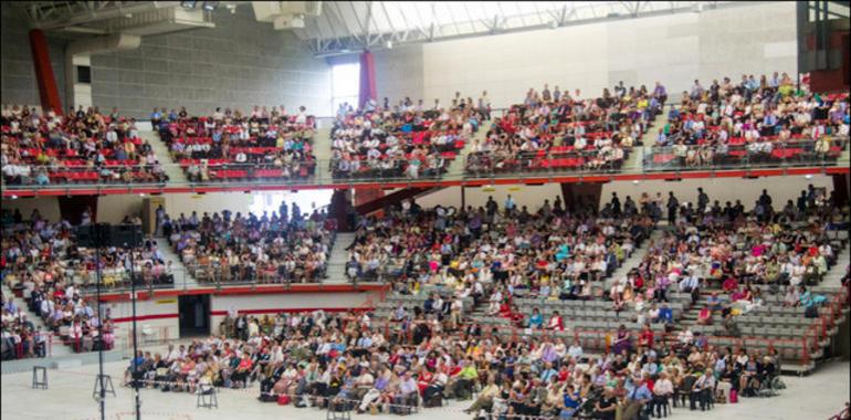 Multitudinaria asamblea de los Testigos de Jehová en Gijón