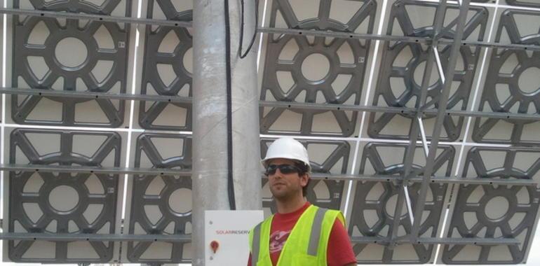 El asturiano Víctor García dirige la ingeniería de la termosolar más grande del mundo, en Nevada