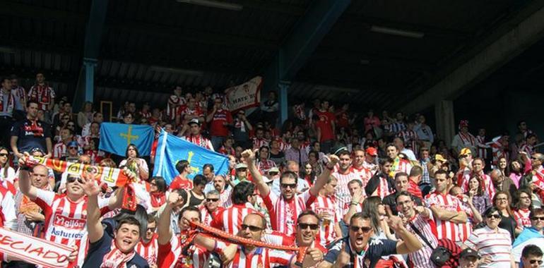 Alrededor de 2.000 aficionados acompañarán al Sporting en Ponferrada