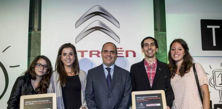 Una app de moda y otra que ayuda a adelantar, premios Créative technologie by Citroën