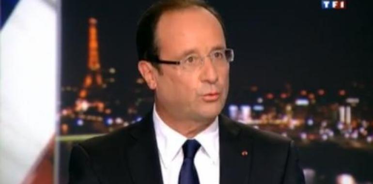 Hollande confirma su separación de Valérie Trierweiler