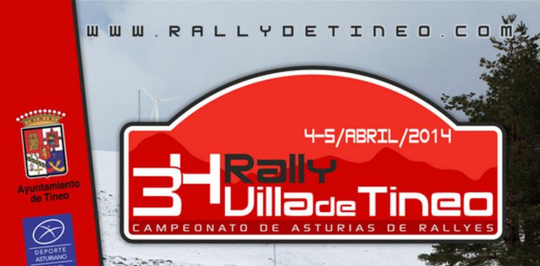 Tineo abre el viernes la temporada oficial de rallyes en Asturias