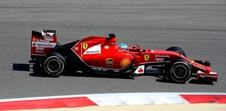 Fernando Alonso, al tercer puesto en los entrenamientos libres del GP de Baréin