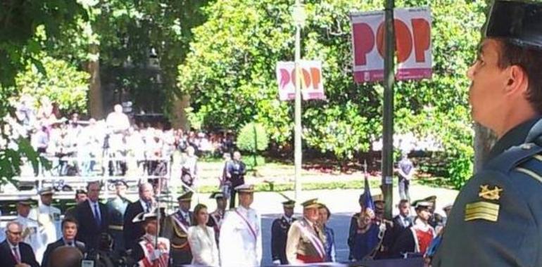 Los Reyes presiden el Homenaje a los que dieron su vida por España