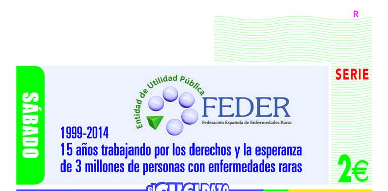 La ONCE dedica el cupón del sábado a la labor de la Federación Española de Enfermedades Raras