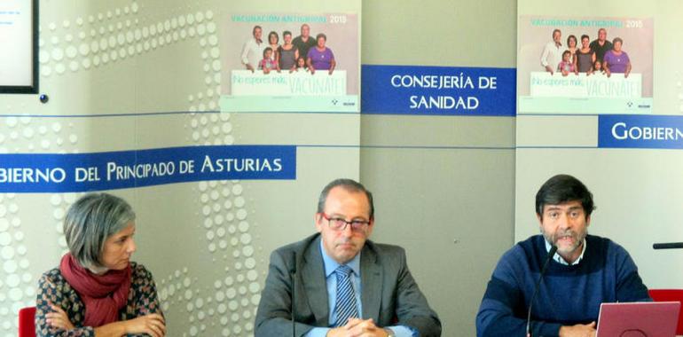 Asturias iniciará el día 21 la vacunación de la gripe y se prolongará hasta el 30 de diciembre