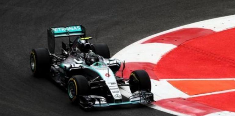 Rosberg le ganó otra pole position a Hamilton en el Gran Premio de México 