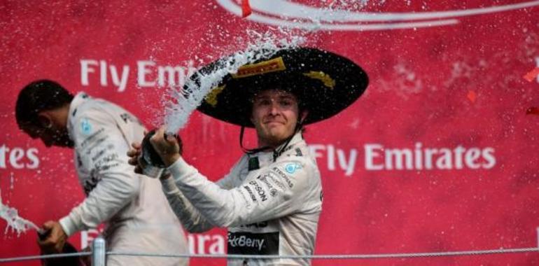  Nico Rosberg gana el Gran Premio de México de Fórmula Uno  