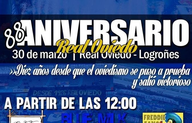Fiesta 88 aniversario del Real Oviedo