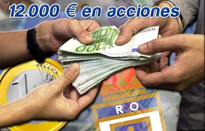 12.000 euros en acciones