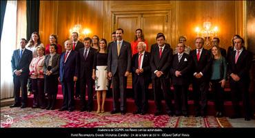 FOTOGALERÍA. Premios Príncipe de Asturias. Audiencia de los Reyes