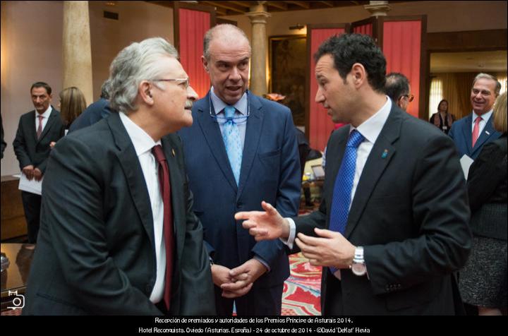 FOTOGALERÍA. Premios Príncipe de Asturias. Recepción de Autoridades
