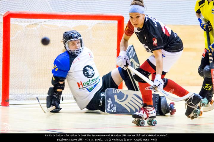 FOTOGALERÍA. Hockey Patines. Ok Liga F. Hostelcur Gijón HC - CH Mataró