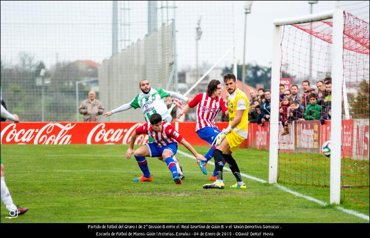 FOTOGALERÍA. Fútbol. 2ªB. Real Sporting de Gijón B - UD Somozas
