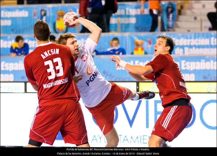 FOTOGALERÍA. Balonmano. Memorial Domigo Bárcenas. Polonia - Hungría