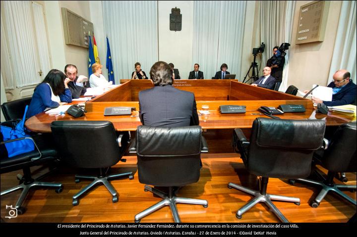 FOTOGALERÍA. Política. Vigil, Areces y Javier Fdez comparecen en la comisión de investigación del caso Fdez Villa