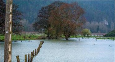 FOTOGALERÍA. Temporal. Inundaciones en Pravia por la ciclogénesis Mischka