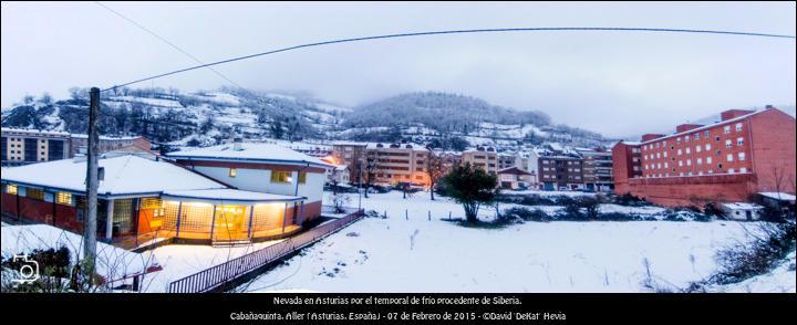 FOTOGALERÍA. Temporal. Nevada en Asturias